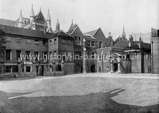 Westminster School Westminster, London. c.1890's.